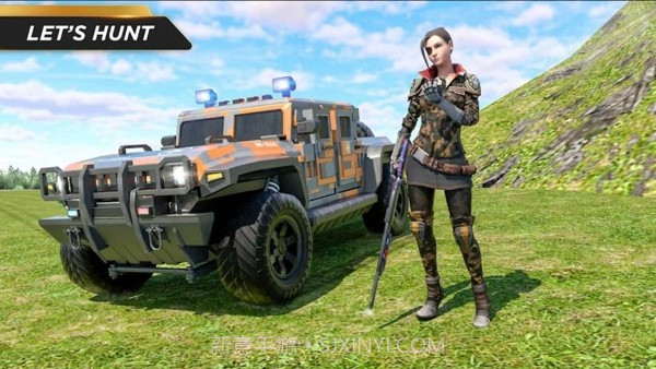 4x4狩猎动物模拟器截图1 4x4狩猎动物模拟器截图1