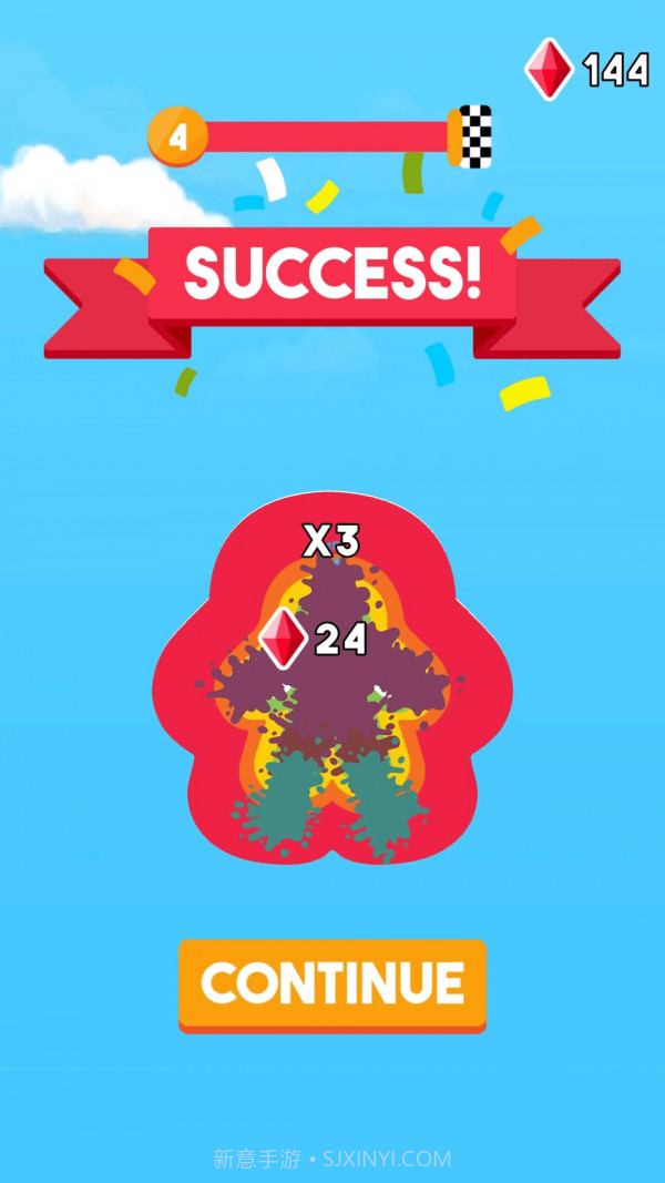 果冻人快跑3D截图1