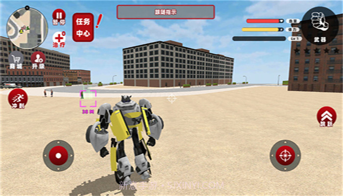 赛车机甲英雄截图3