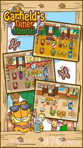 加菲猫餐厅夏威夷篇官方正版截图2 加菲猫餐厅夏威夷篇官方正版截图2