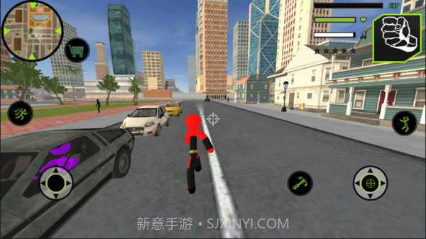 蝙蝠蜘蛛侠绳索英雄截图2 蝙蝠蜘蛛侠绳索英雄截图2