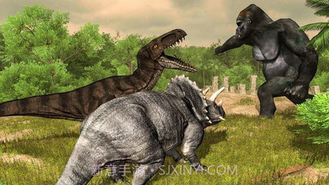 猩猩斗恐龙截图2 猩猩斗恐龙截图2