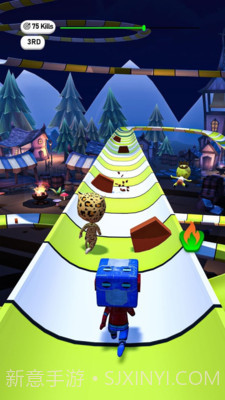 人类滑道跑酷截图1