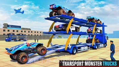 警察巨型卡车运输截图1 警察巨型卡车运输截图1