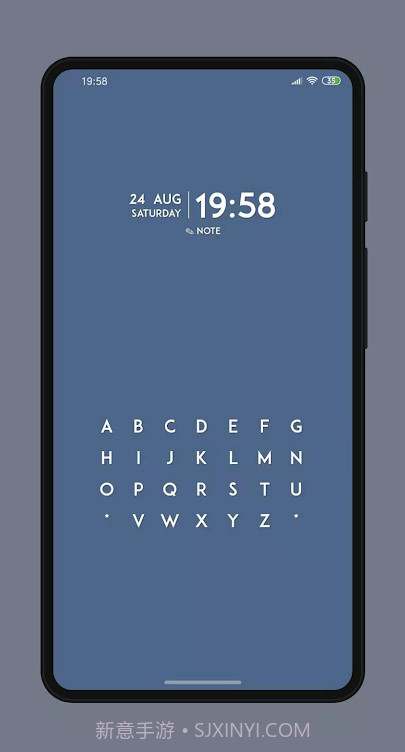 Letters Launcher桌面截图3