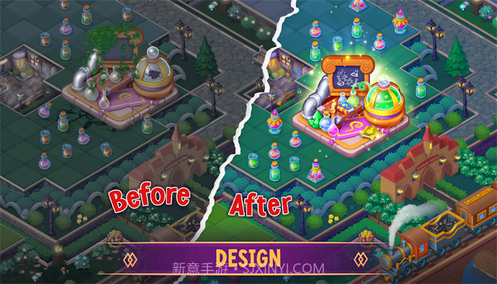 巫师世界魔法合并截图3