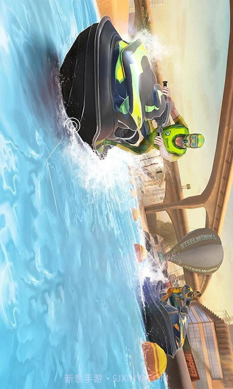 模拟水上特技摩托手机版截图3