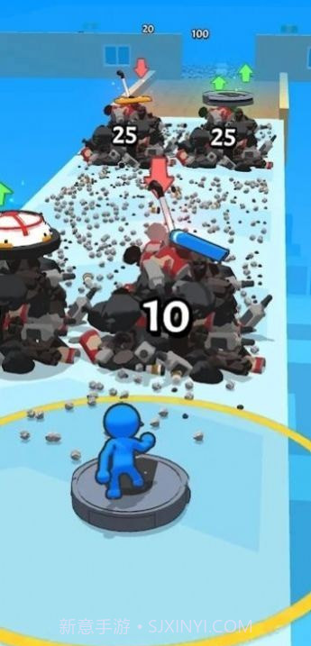 吸尘器清扫跑酷截图1