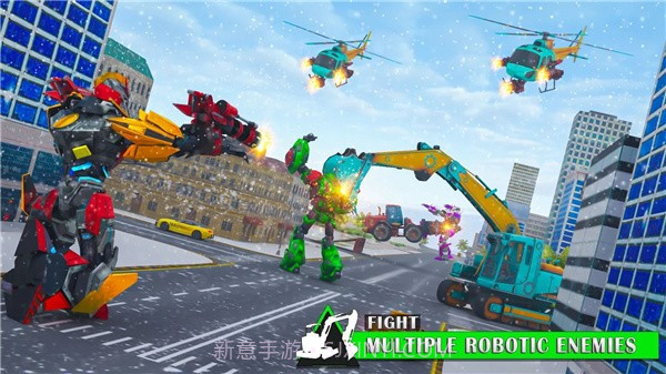 变形机器人城市英雄截图3 变形机器人城市英雄截图3