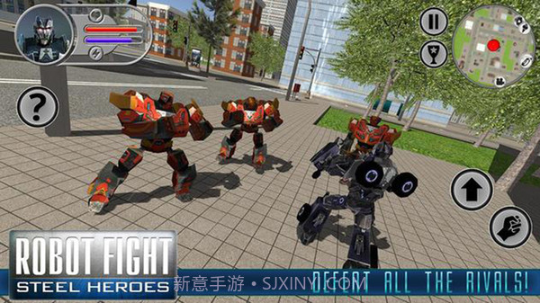 机器人战斗钢铁英雄app截图3