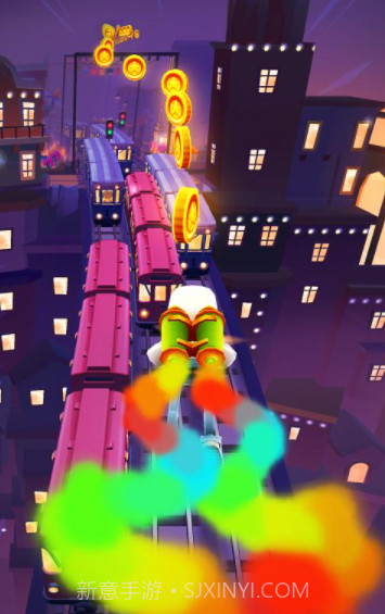 地铁跑酷慢动作版截图2 地铁跑酷慢动作版截图2