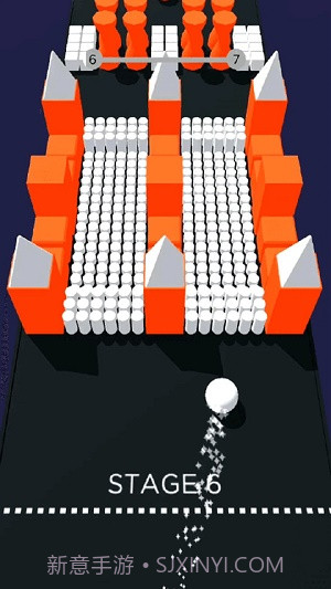 彩色躲避球球3D截图1 彩色躲避球球3D截图1