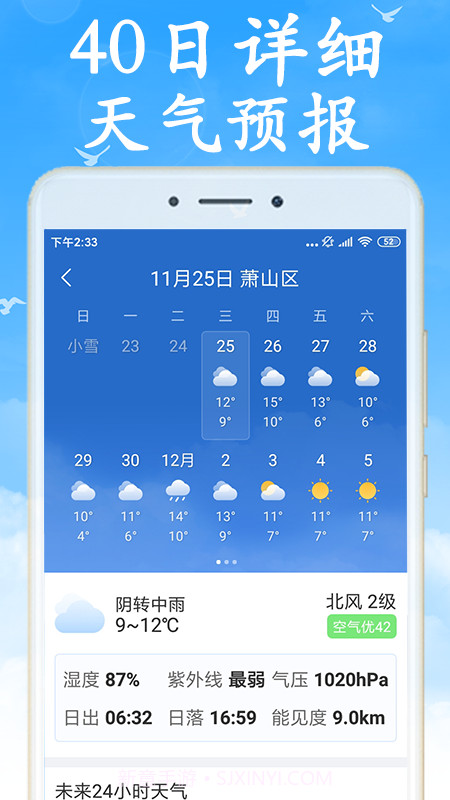 阴晴天气盒截图2 阴晴天气盒截图2