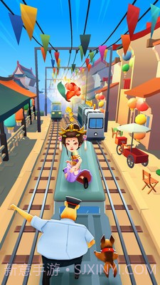 地铁跑酷长安版截图2 地铁跑酷长安版截图2