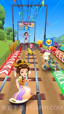 地铁跑酷长安版截图4 地铁跑酷长安版截图4