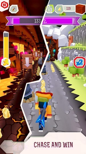 方块世界跑酷者截图1