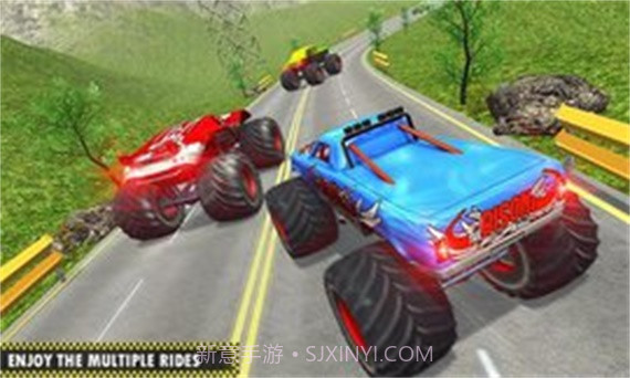 巨型斜坡怪物卡车截图2