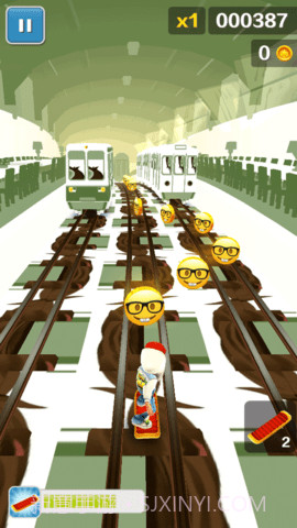 地铁跑酷闲树之城魔改版截图2