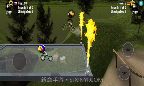火柴人自行车赛截图1