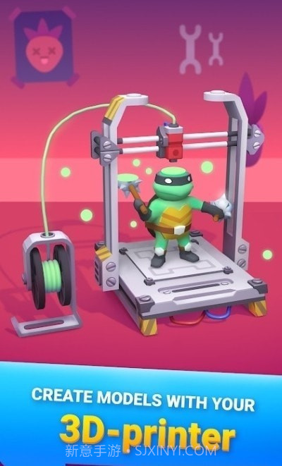 闲置的3D打印机无限钻石截图1 闲置的3D打印机无限钻石截图1