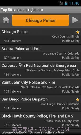 无线电扫描仪 Scanner Radio Pro截图2