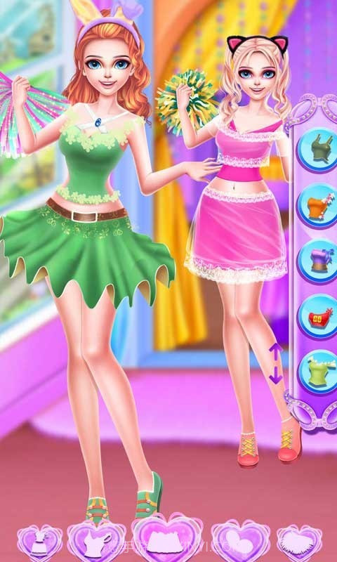 高中棒球啦啦队装扮截图4 高中棒球啦啦队装扮截图4