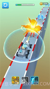 飞车加速碰撞截图2