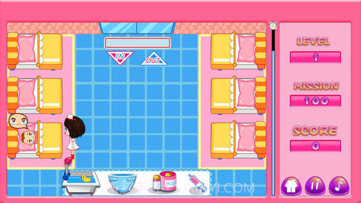 儿童医院婴儿护理室单机游戏截图3 儿童医院婴儿护理室单机游戏截图3
