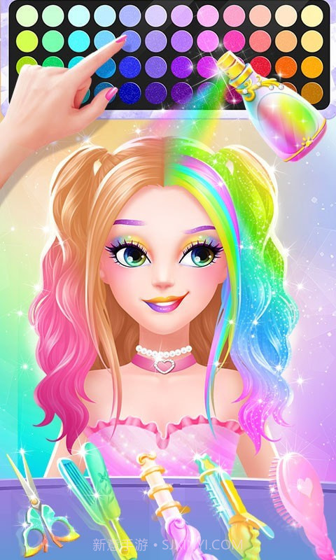 美美公主的梦幻美发屋截图4 美美公主的梦幻美发屋截图4