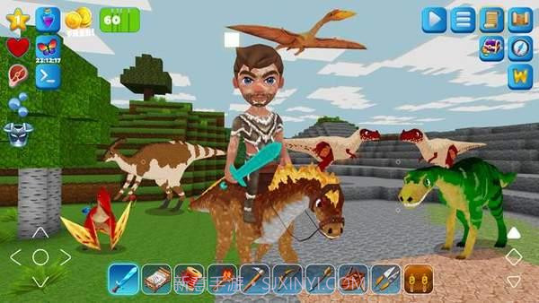 3D像素猛禽生存截图2