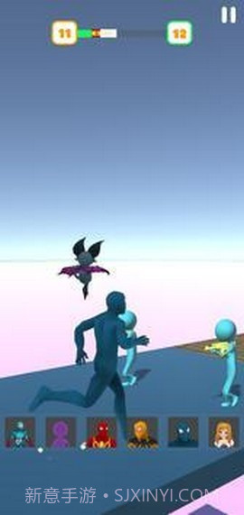 英雄变形跑赛截图2 英雄变形跑赛截图2