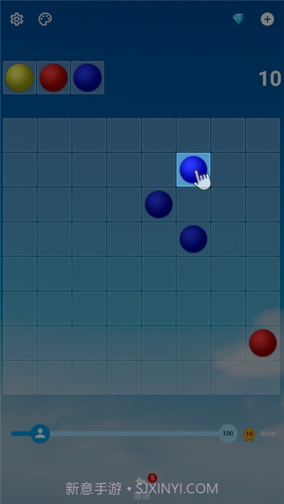 彩色连珠(Color Lines)截图1 彩色连珠(Color Lines)截图1