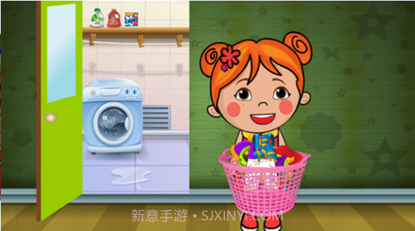 丽丽洗衣服手游截图2 丽丽洗衣服手游截图2