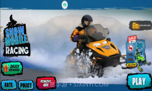 雪地摩托越野车冬季运动截图3 雪地摩托越野车冬季运动截图3