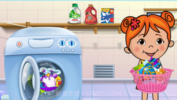 丽丽洗衣服手游截图3 丽丽洗衣服手游截图3