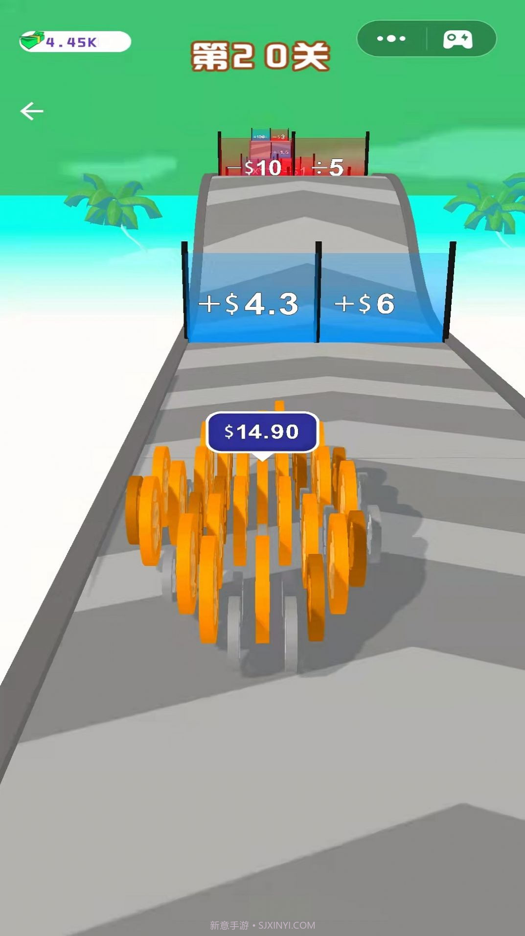 疯狂捡钞票3D截图4 疯狂捡钞票3D截图4