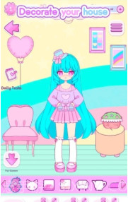 可爱衣橱换装娃娃截图3