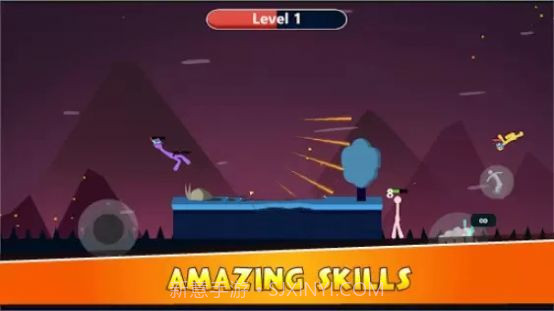 火柴人对决超级武士截图2