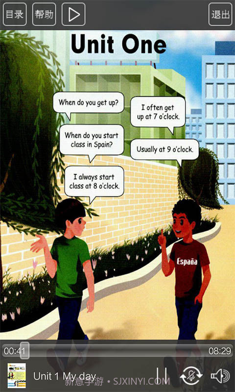 人教版五年级英语下册截图2 人教版五年级英语下册截图2