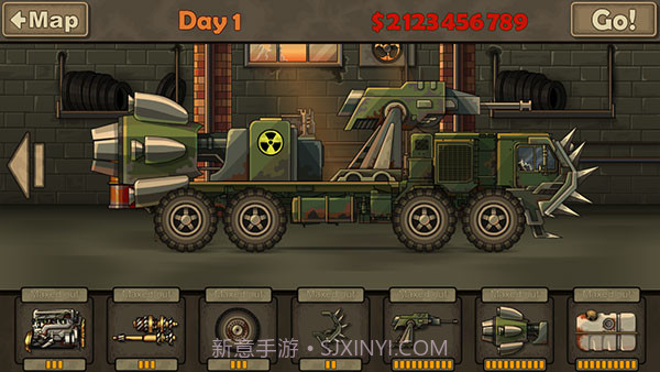 战车撞僵尸v1.0.36截图3 战车撞僵尸v1.0.36截图3