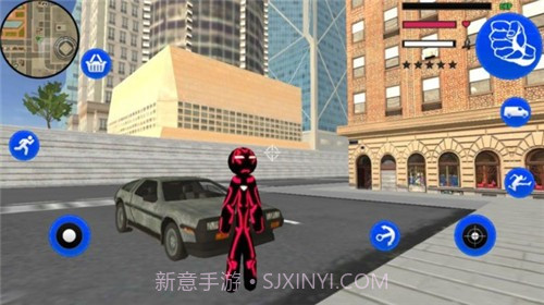 火柴人绳索红蜘蛛侠无限金币版截图1