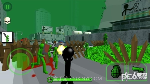 火柴人僵尸射击截图3 火柴人僵尸射击截图3