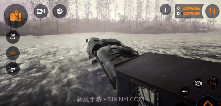 旋转轮胎泥泞奔驰联机版截图2