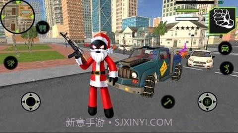 圣诞老人火柴人截图3
