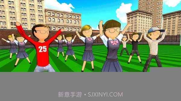 校园女孩火柴人截图2 校园女孩火柴人截图2