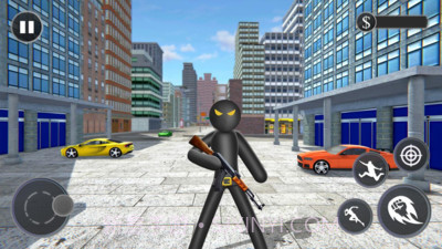 火柴人绳索模拟器截图2 火柴人绳索模拟器截图2