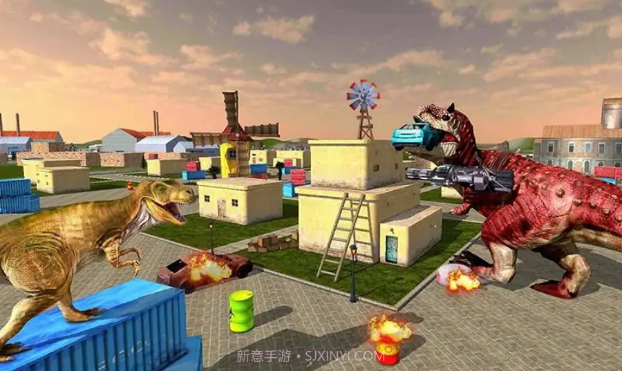 恐龙城市大战截图2