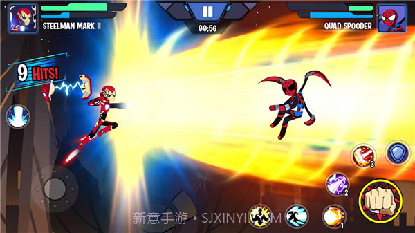 火柴人超级英雄至尊决斗内置mod菜单版截图3 火柴人超级英雄至尊决斗内置mod菜单版截图3