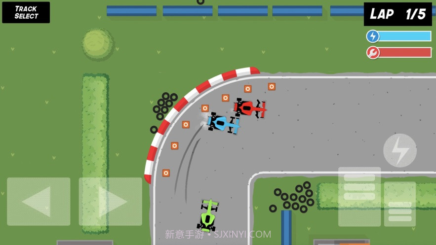 微型机车赛跑截图3