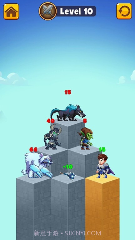 英雄金字塔谜题截图2 英雄金字塔谜题截图2